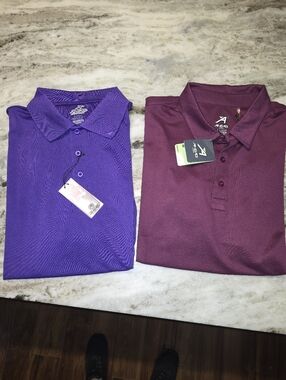 AHEAD Authentics Lot Of 2 Polos XL